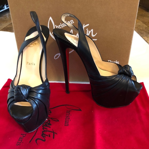 Christian Louboutin sling backs